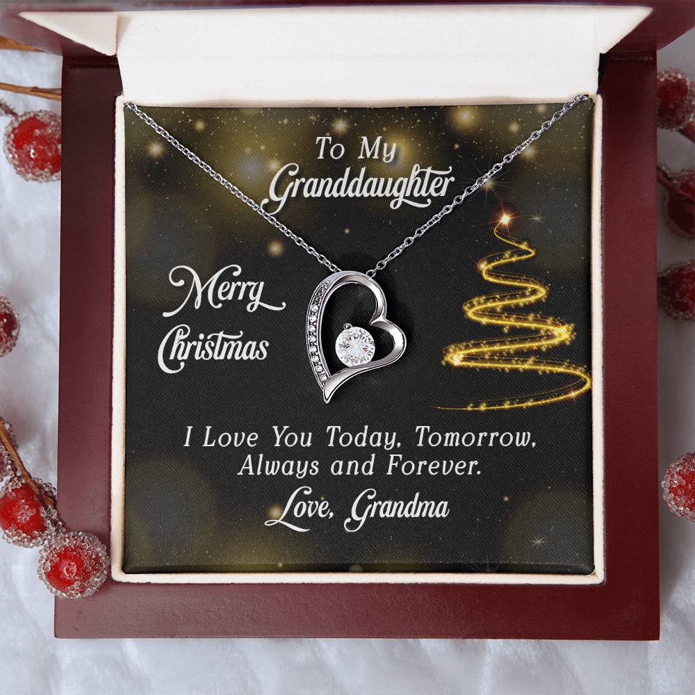 Forever Love Necklace - To My Granddaughter