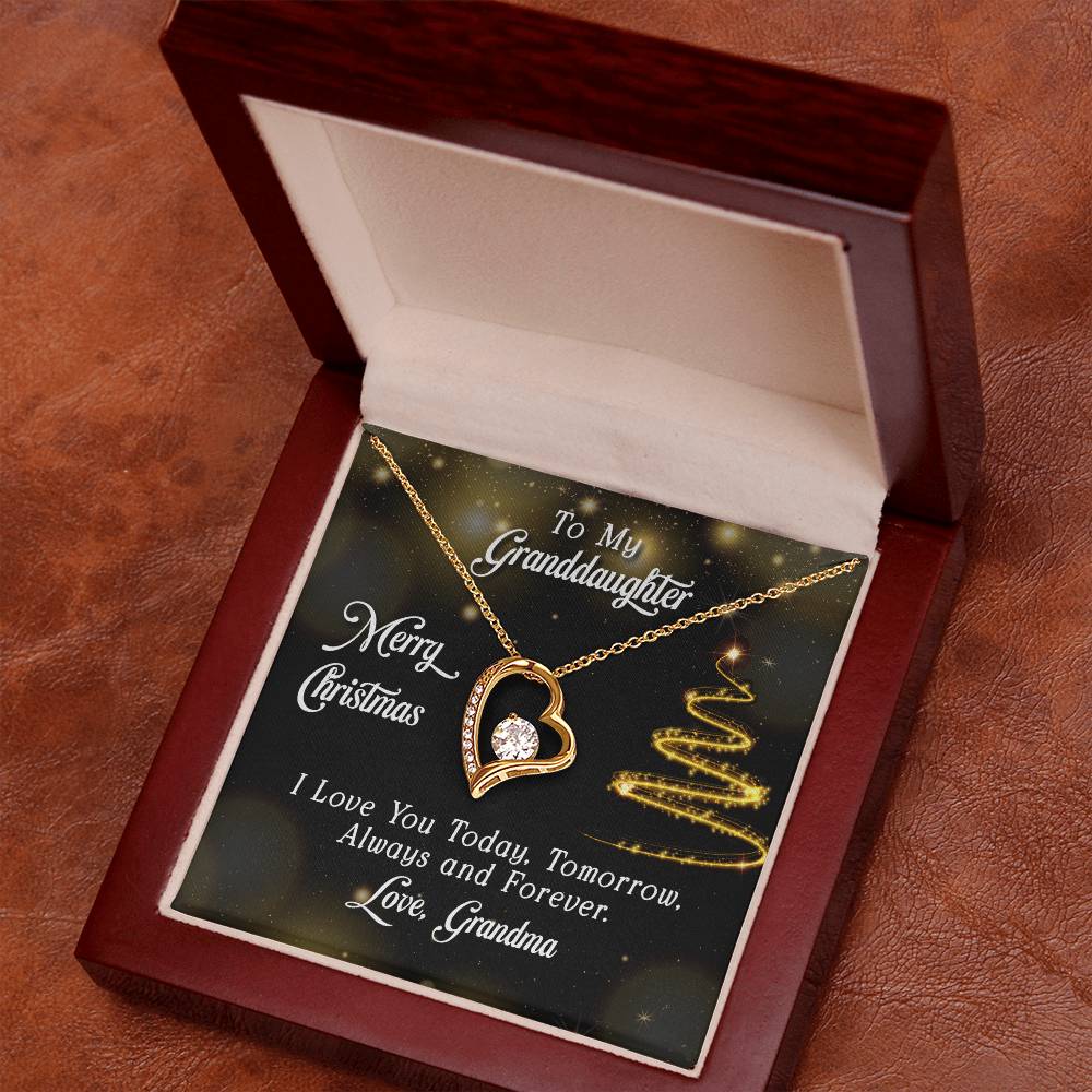 Forever Love Necklace - To My Granddaughter