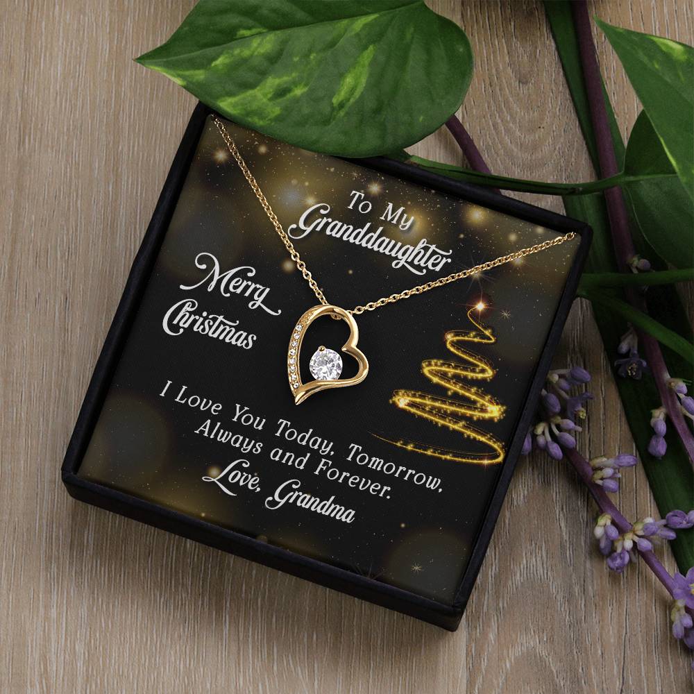 Forever Love Necklace - To My Granddaughter