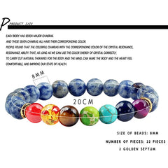 Natural Stone Chakra Bracelets