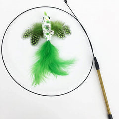 Interactive Cat Feather Toy