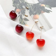 Red Cherry Earrings