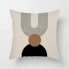 Abstract Line Cushion Cover