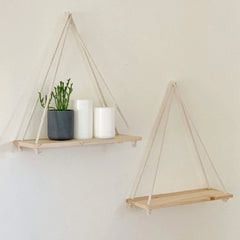 Rope Wall Shelf