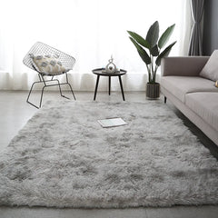 Living Room Gray Rug