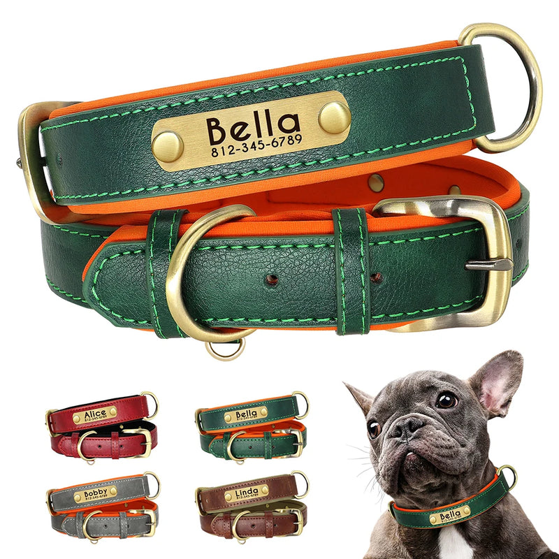 Customized Leather Collar