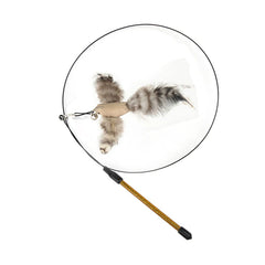 Interactive Cat Feather Toy