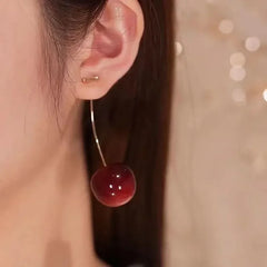 Red Cherry Earrings