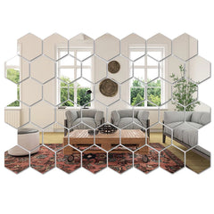 Hexagon Wall Mirror