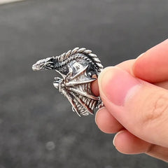 Gothic Dragon Ring