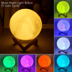 Starry Moon Lamp