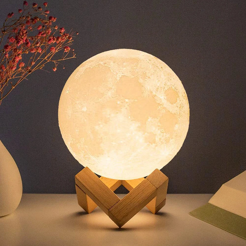 Starry Moon Lamp