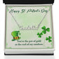 Custom Name Necklace - You're The Pot Of Gold