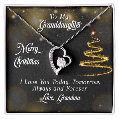 Forever Love Necklace - To My Granddaughter