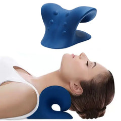 Neck Massage Pillow Neck Shoulder Cervical Chiropractic Traction Device