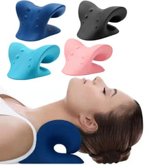 Neck Massage Pillow Neck Shoulder Cervical Chiropractic Traction Device