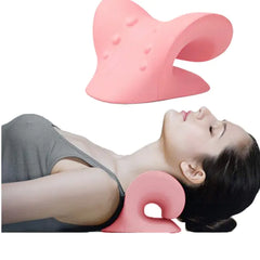 Neck Massage Pillow Neck Shoulder Cervical Chiropractic Traction Device